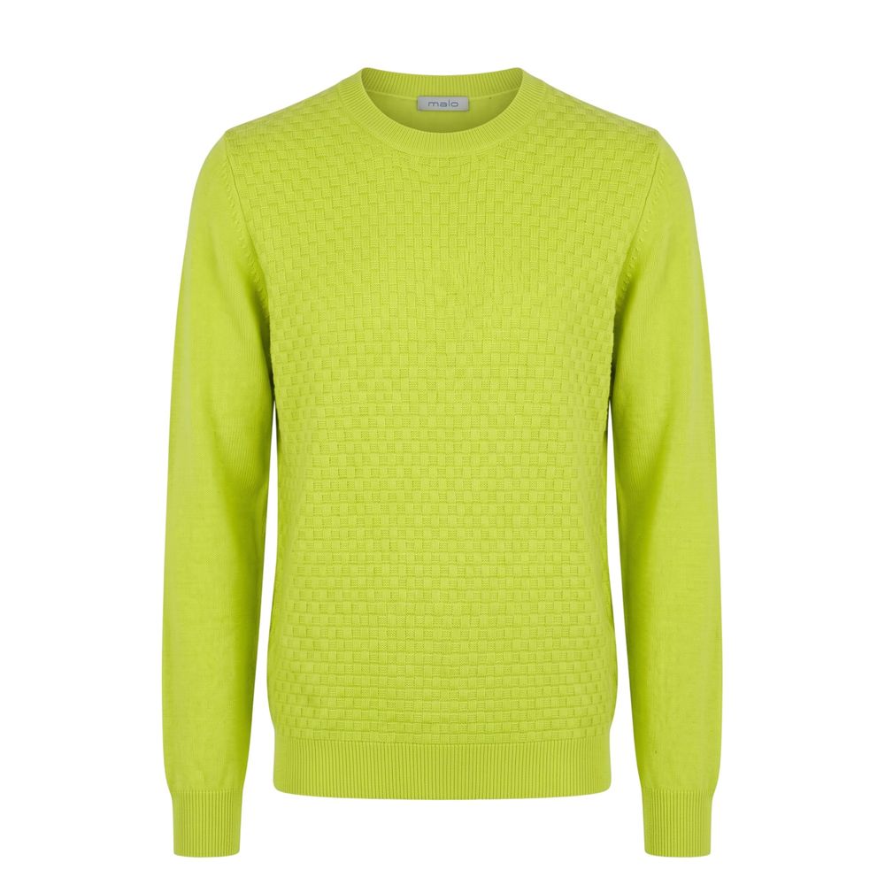 Malo Green Wool Men's Sweater - Eljoys Fashion 