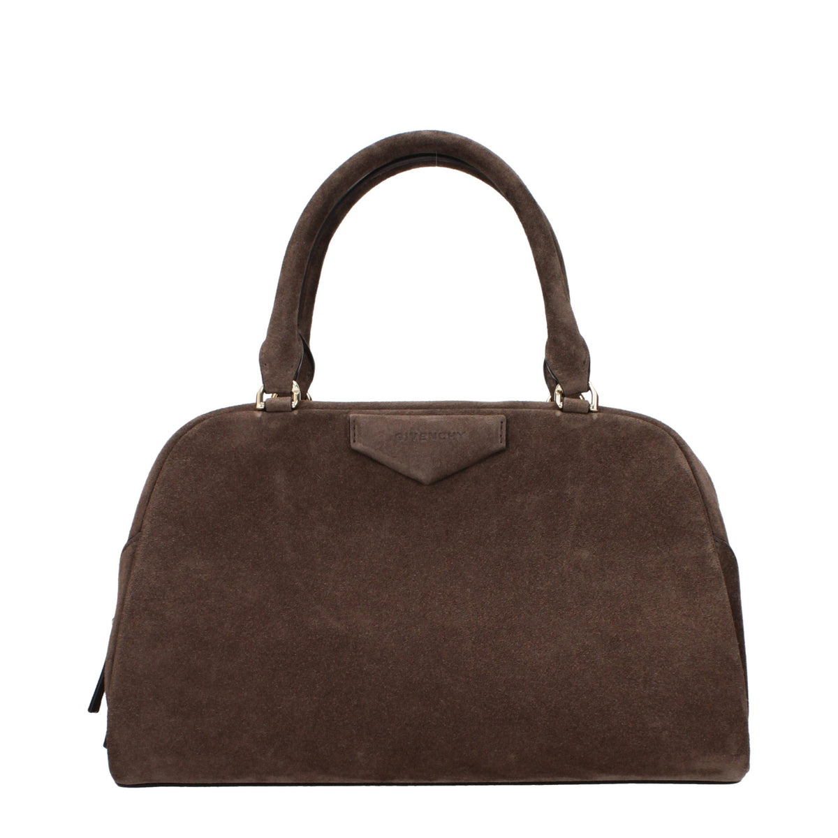 Givenchy Brown Leather Handbag - Eljoys Fashion 