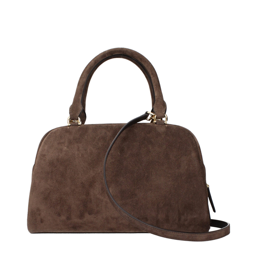 Givenchy Brown Leather Handbag - Eljoys Fashion 