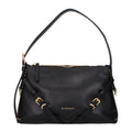 Givenchy Black Leather Shoulder Bag - Eljoys Fashion 