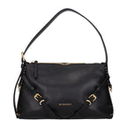 Givenchy Black Leather Shoulder Bag - Eljoys Fashion 