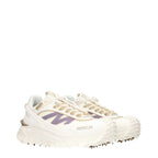 Moncler White Fabric Athletic Sneakers - Eljoys Fashion 