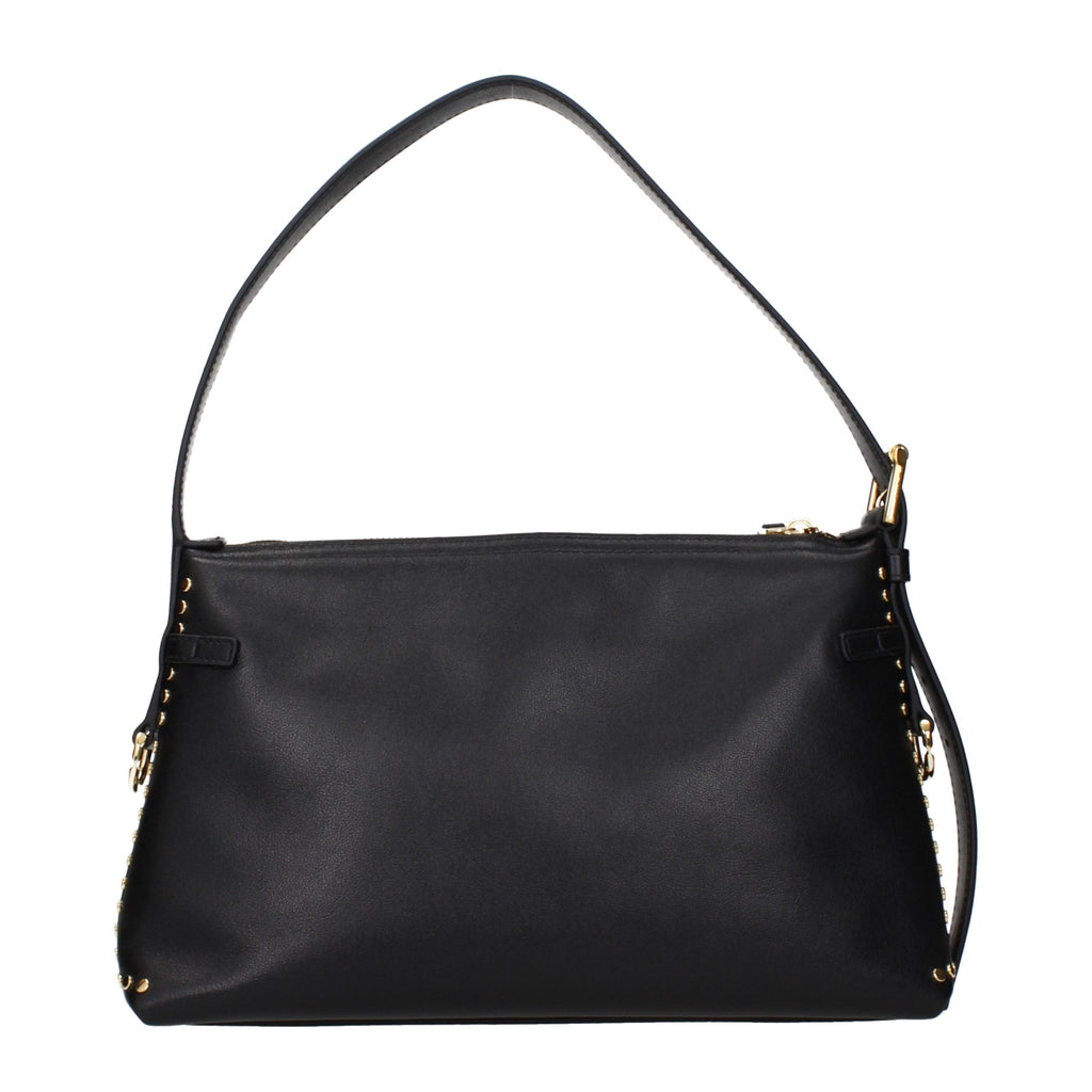 Givenchy Black Leather Shoulder Bag - Eljoys Fashion 