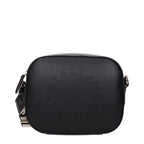 Stella McCartney Black Leather Crossbody Bag - Eljoys Fashion 