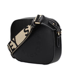 Stella McCartney Black Leather Crossbody Bag - Eljoys Fashion 