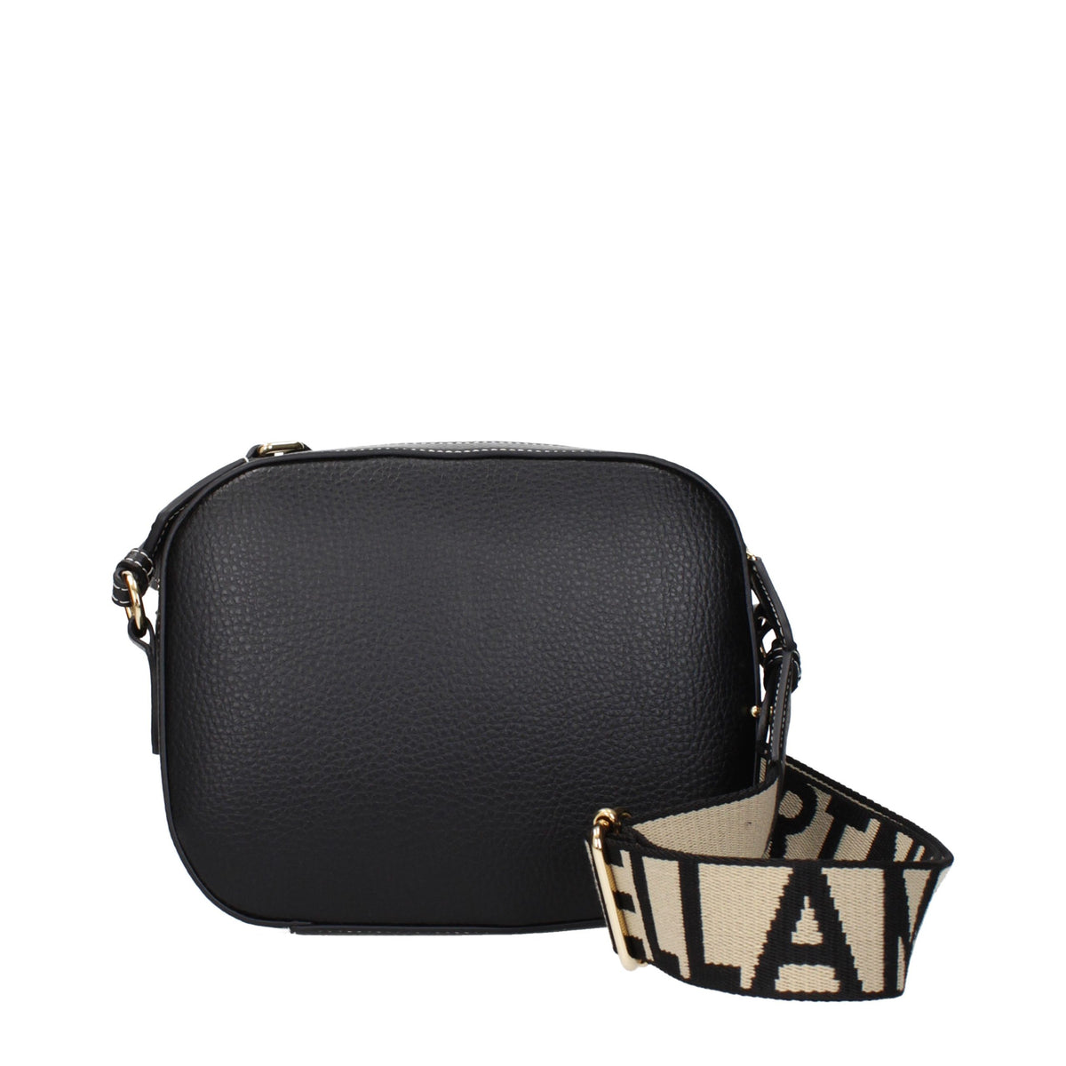 Stella McCartney Black Leather Crossbody Bag - Eljoys Fashion 