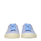 Veja Purple Leather Low Top Sneakers - Eljoys Fashion 