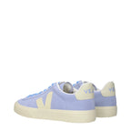 Veja Purple Leather Low Top Sneakers - Eljoys Fashion 