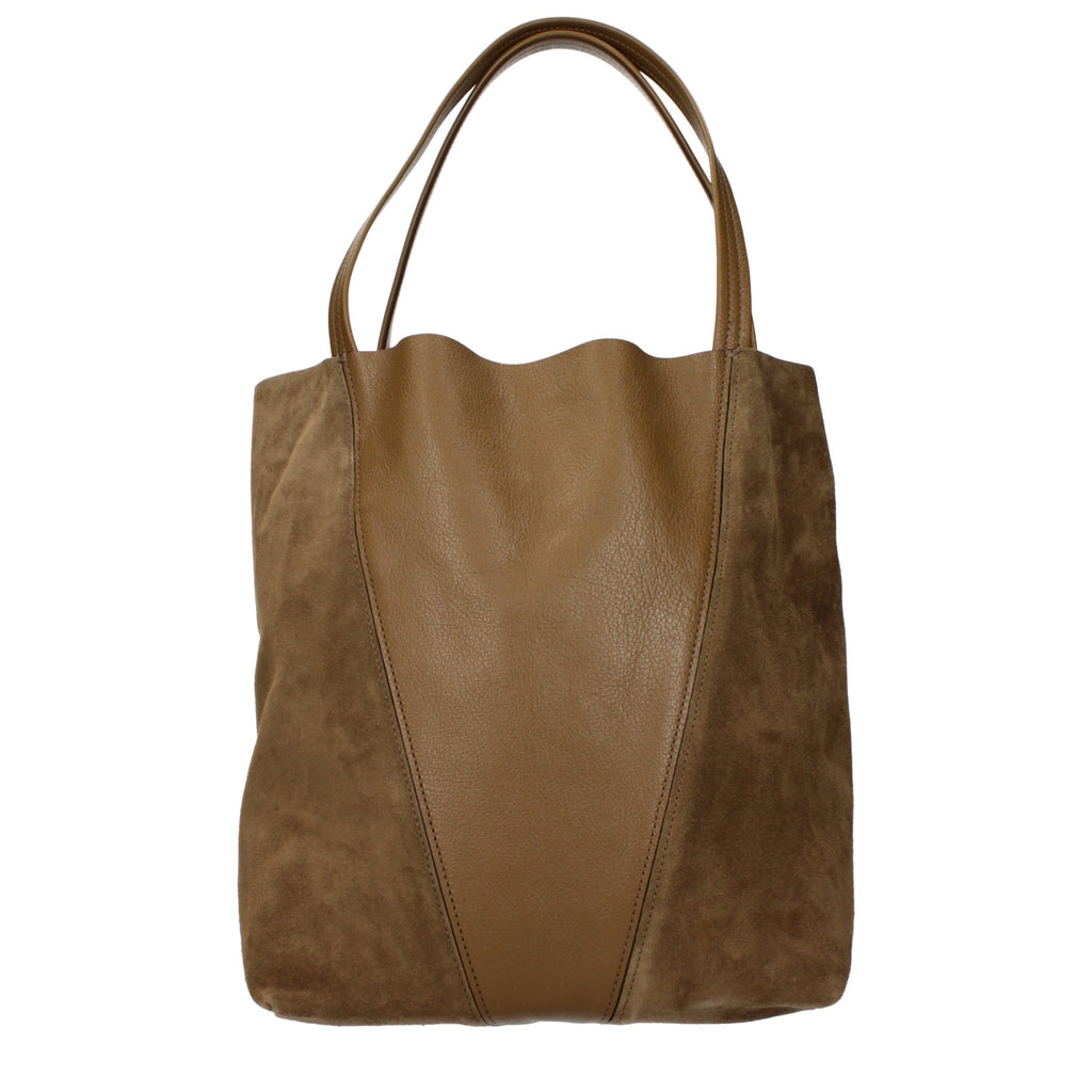 Chloé Brown Leather Shoulder Bag - Eljoys Fashion 