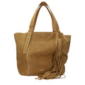 Golden Goose Brown Leather Shoulder Bag - Eljoys Fashion 