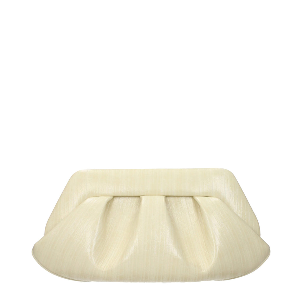 THEMOIRè Beige Leather Clutch Bag - Eljoys Fashion 
