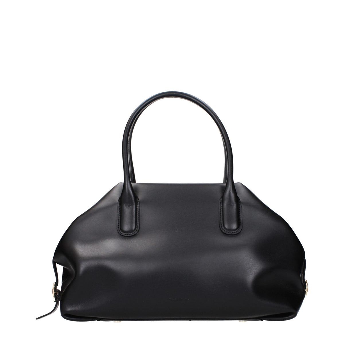 THEMOIRè Black Leather Handbag - Eljoys Fashion 