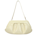 THEMOIRè Beige Leather Clutch Bag - Eljoys Fashion 