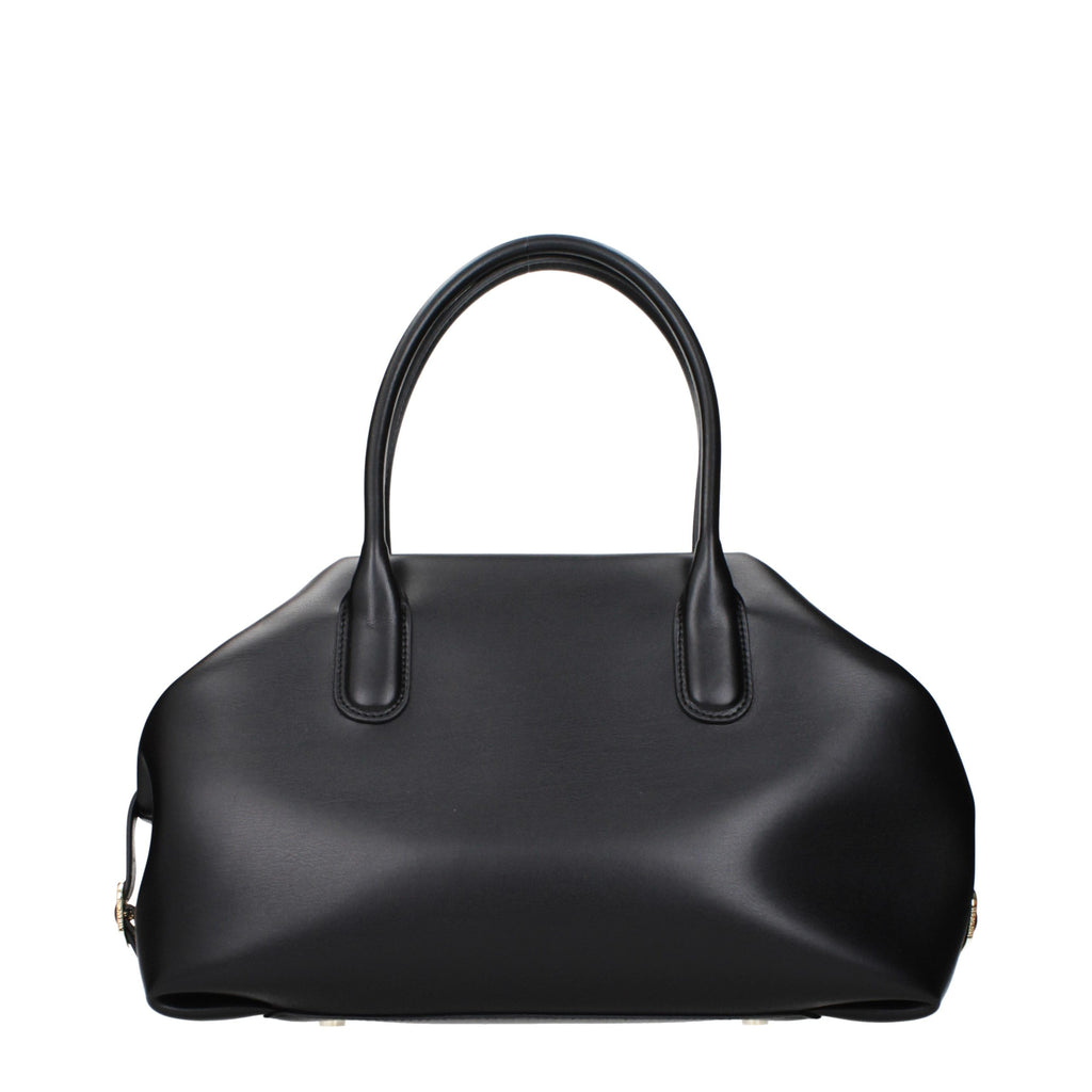 THEMOIRè Black Leather Handbag - Eljoys Fashion 