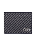 Ferragamo Blue Leather Wallet - Eljoys Fashion 