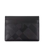 Burberry Black Leather Cardholder - Eljoys Fashion 
