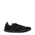 Jil Sander Black Fabric Sneakers - Eljoys Fashion 
