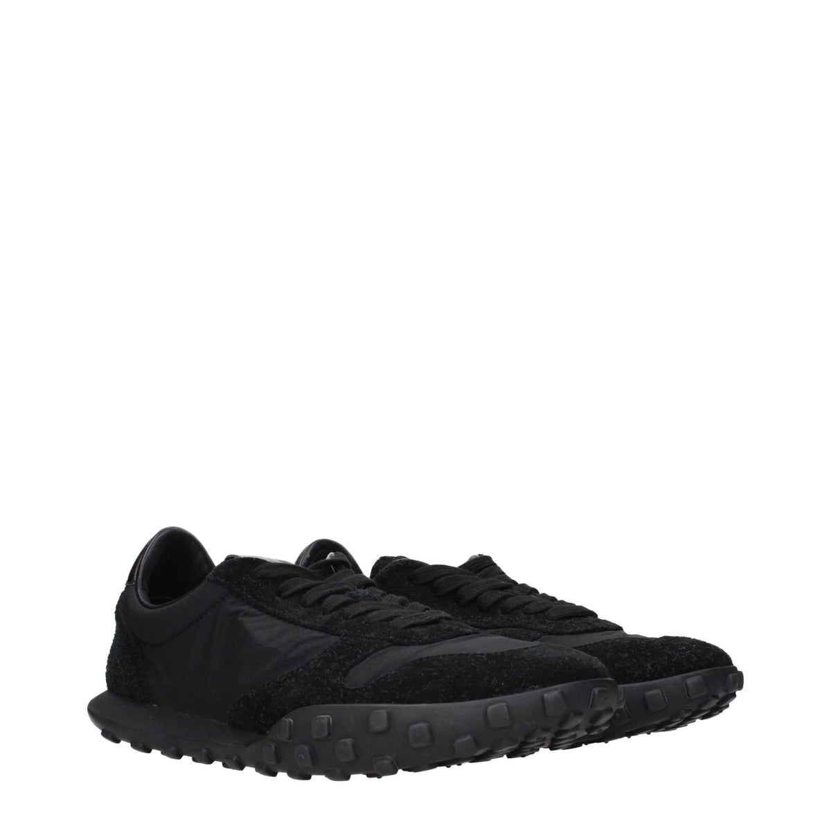 Jil Sander Black Fabric Sneakers - Eljoys Fashion 