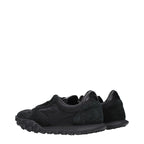 Jil Sander Black Fabric Sneakers - Eljoys Fashion 