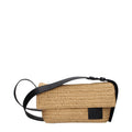 Jil Sander Beige Raffia Crossbody Bag - Eljoys Fashion 