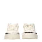 Jil Sander Beige Fabric Platform Sneakers - Eljoys Fashion 