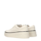 Jil Sander Beige Fabric Platform Sneakers - Eljoys Fashion 