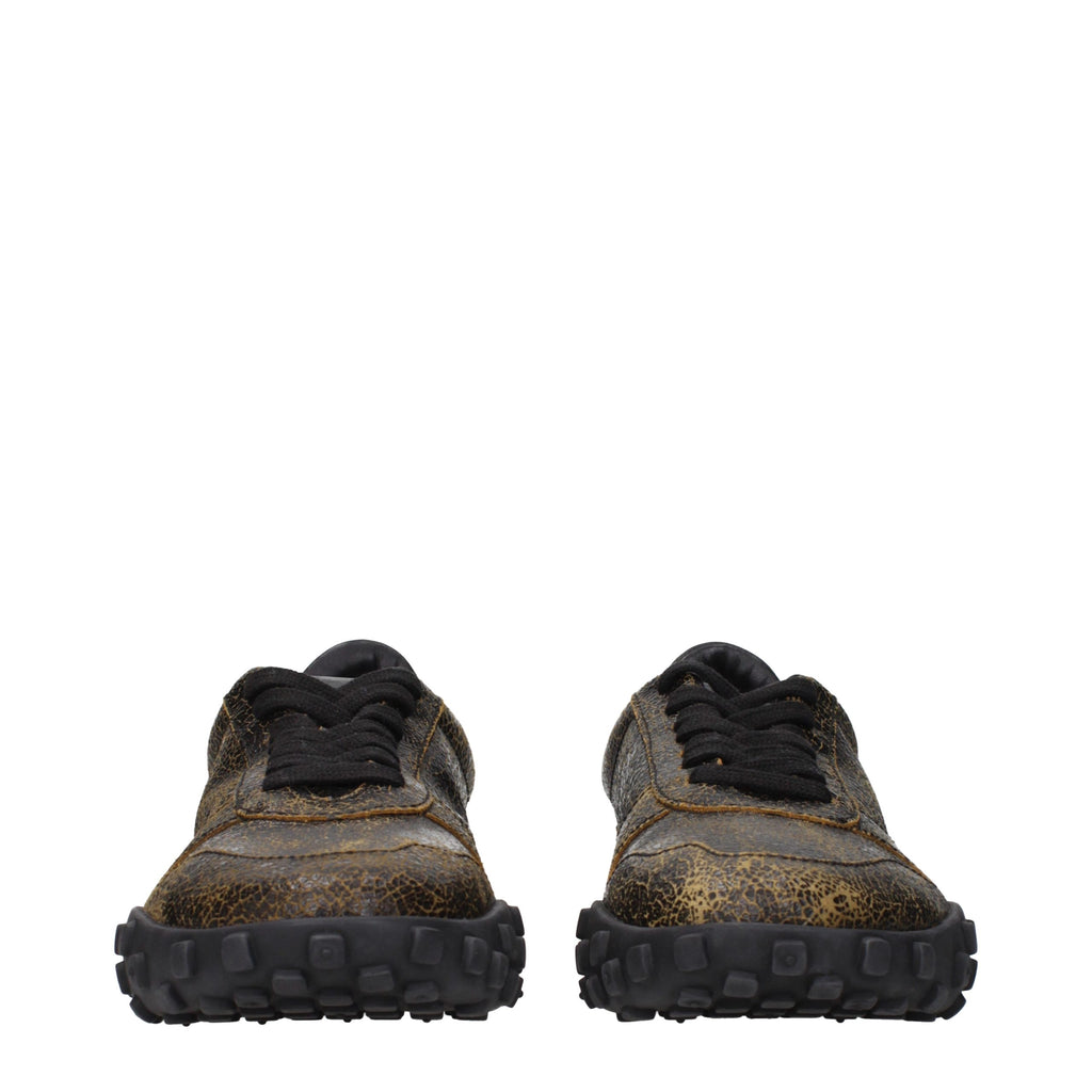 Jil Sander Black Leather Sneakers - Eljoys Fashion 