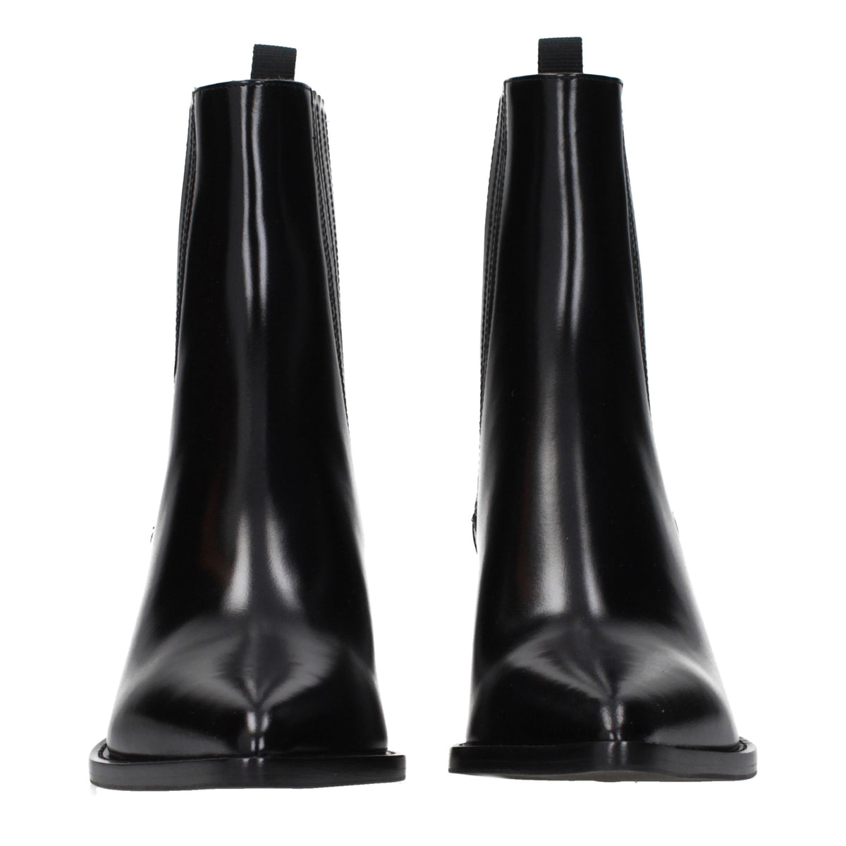 Christian Dior Black Leather Ankle Boots - Eljoys Fashion 