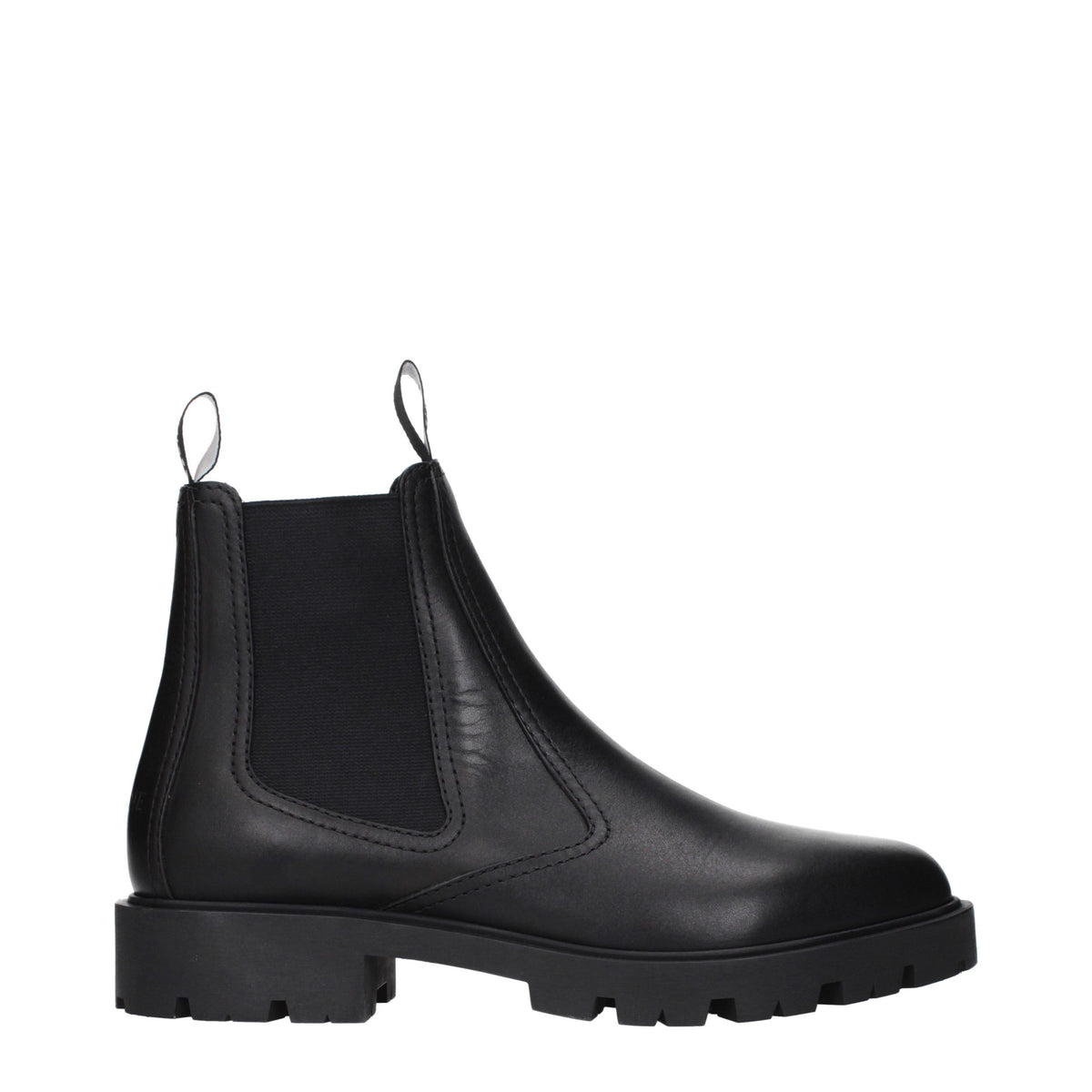 Celine Black Leather Ankle Boots - Eljoys Fashion 