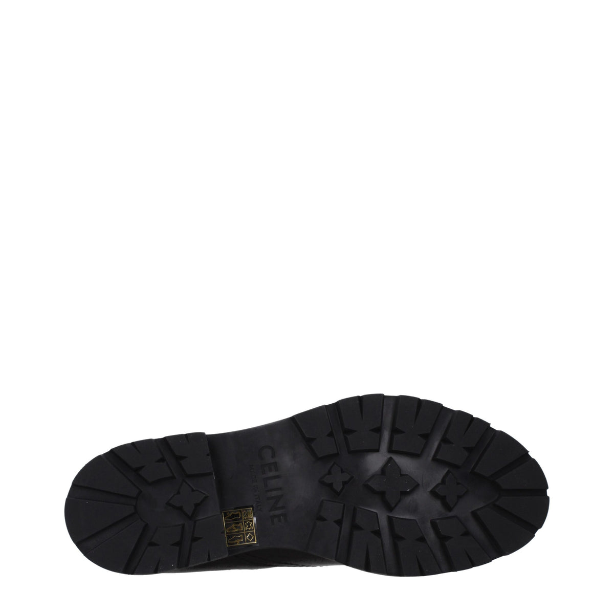 Celine Black Leather Ankle Boots - Eljoys Fashion 