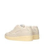 Jil Sander Beige Leather Low Top Sneakers - Eljoys Fashion 