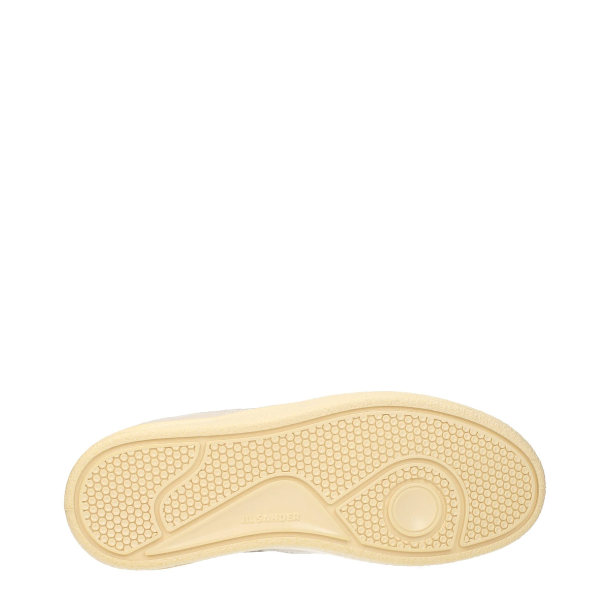 Jil Sander Beige Leather Low Top Sneakers - Eljoys Fashion 