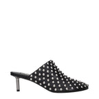 Jil Sander Black Leather Mules - Eljoys Fashion 