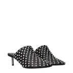 Jil Sander Black Leather Mules - Eljoys Fashion 