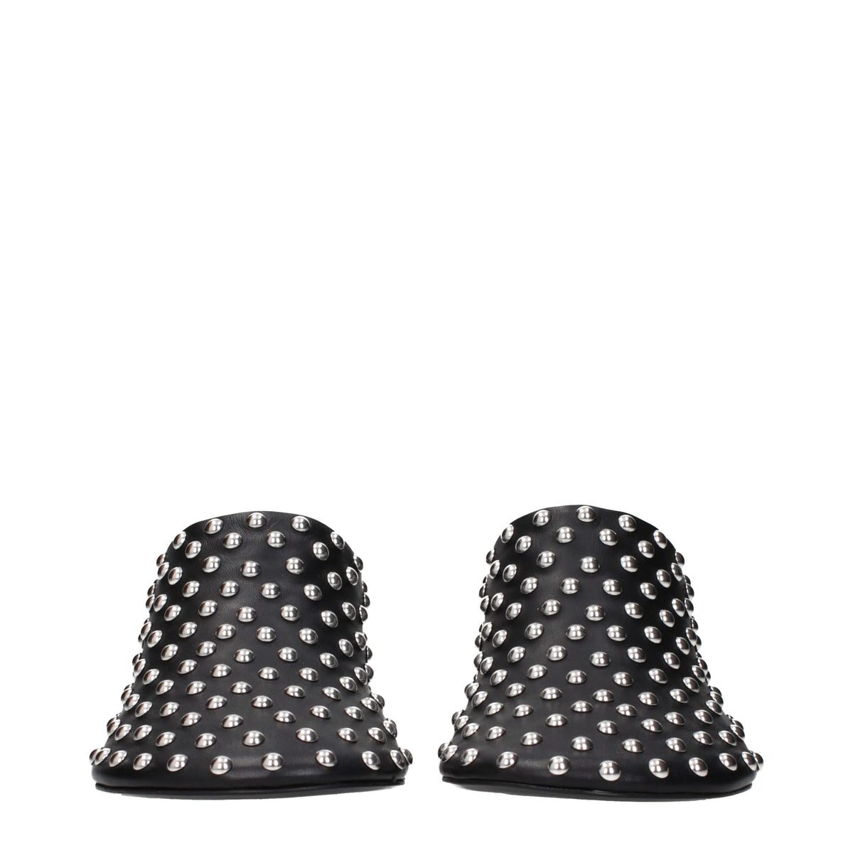Jil Sander Black Leather Mules - Eljoys Fashion 