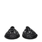Alaïa Black Leather Ballet Flats - Eljoys Fashion 