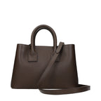 Burberry Brown Leather Handbag - Eljoys Fashion 