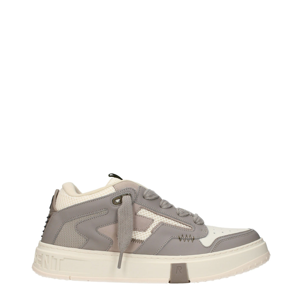 Represent White Leather Chunky Sneakers - Eljoys Fashion 