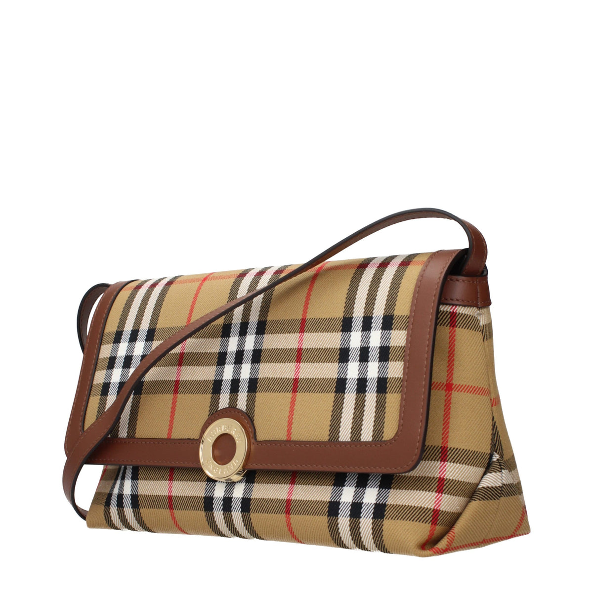 Burberry Beige Fabric Crossbody Bag - Eljoys Fashion 