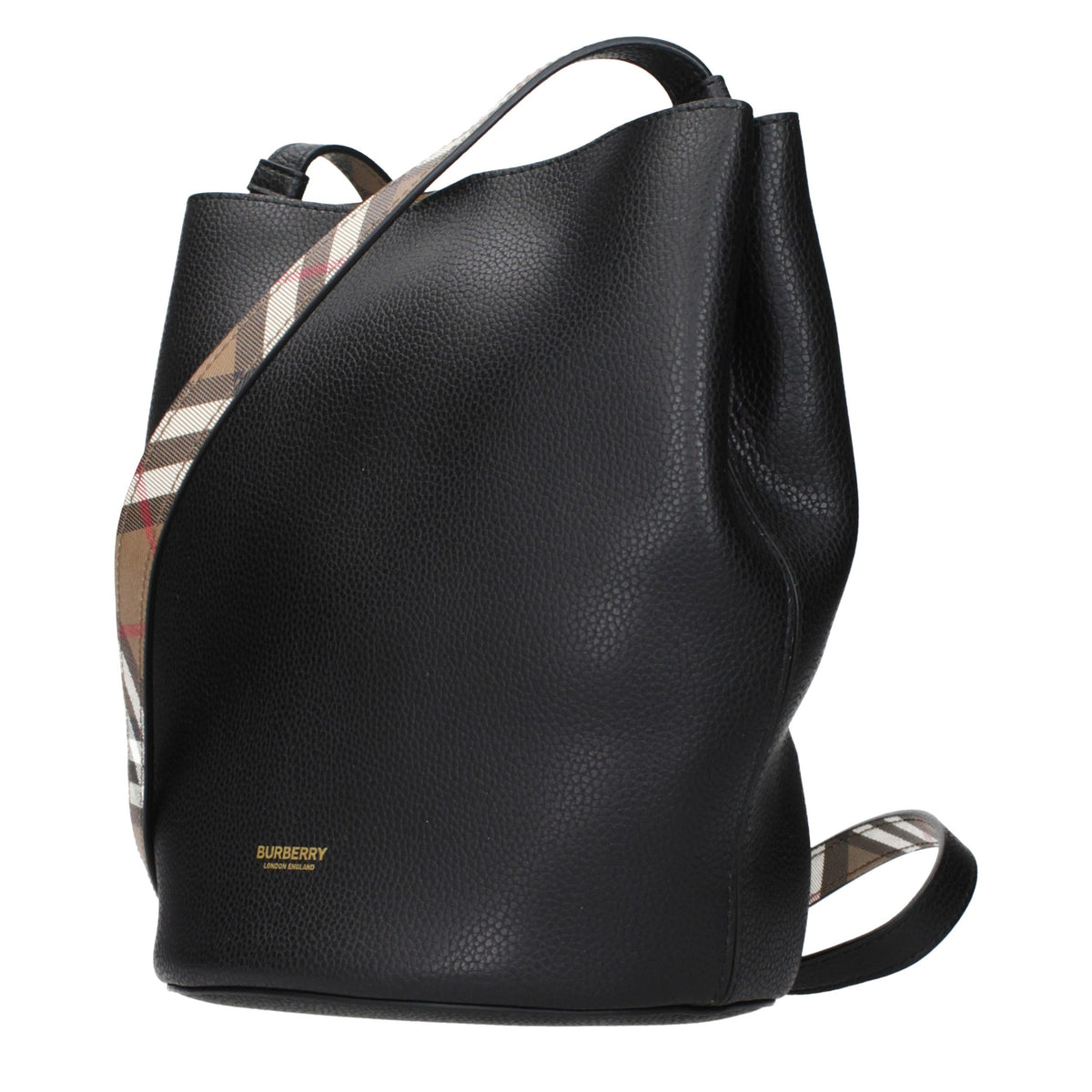 Burberry Black Leather Crossbody Bag - Eljoys Fashion 