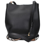 Burberry Black Leather Crossbody Bag - Eljoys Fashion 