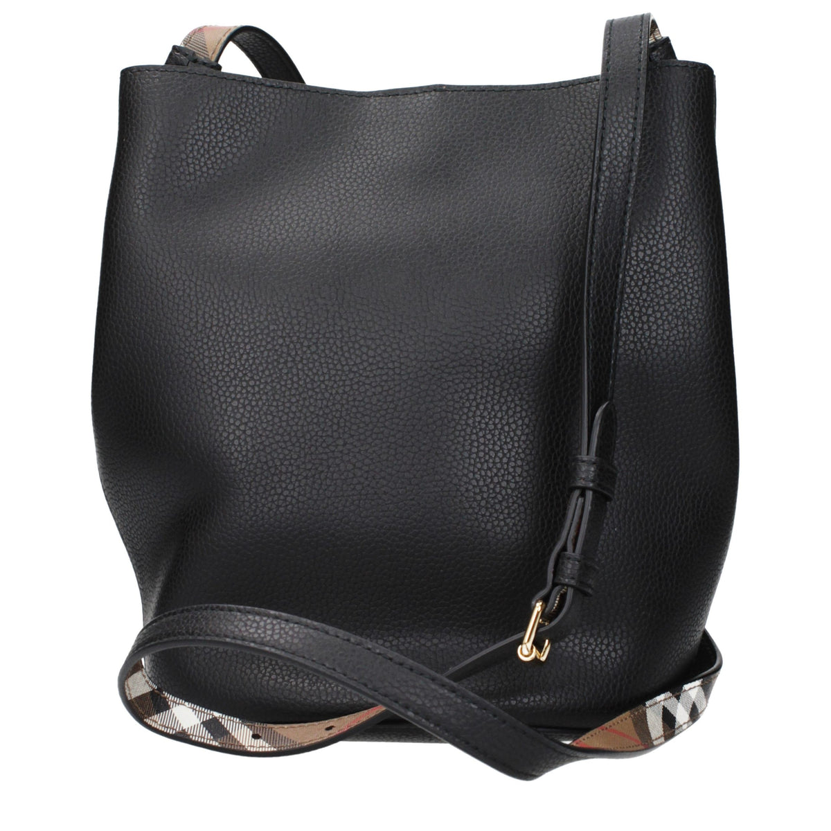 Burberry Black Leather Crossbody Bag - Eljoys Fashion 