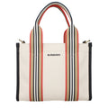 Burberry Beige Fabric Handbag - Eljoys Fashion 