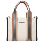 Burberry Beige Fabric Handbag - Eljoys Fashion 