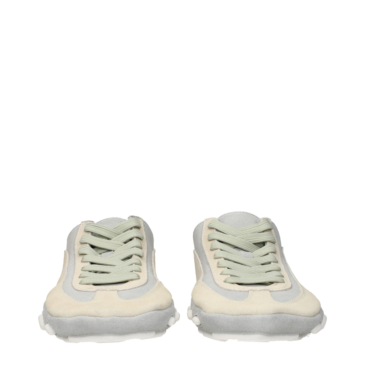 Magliano Beige Leather Sneakers - Eljoys Fashion 