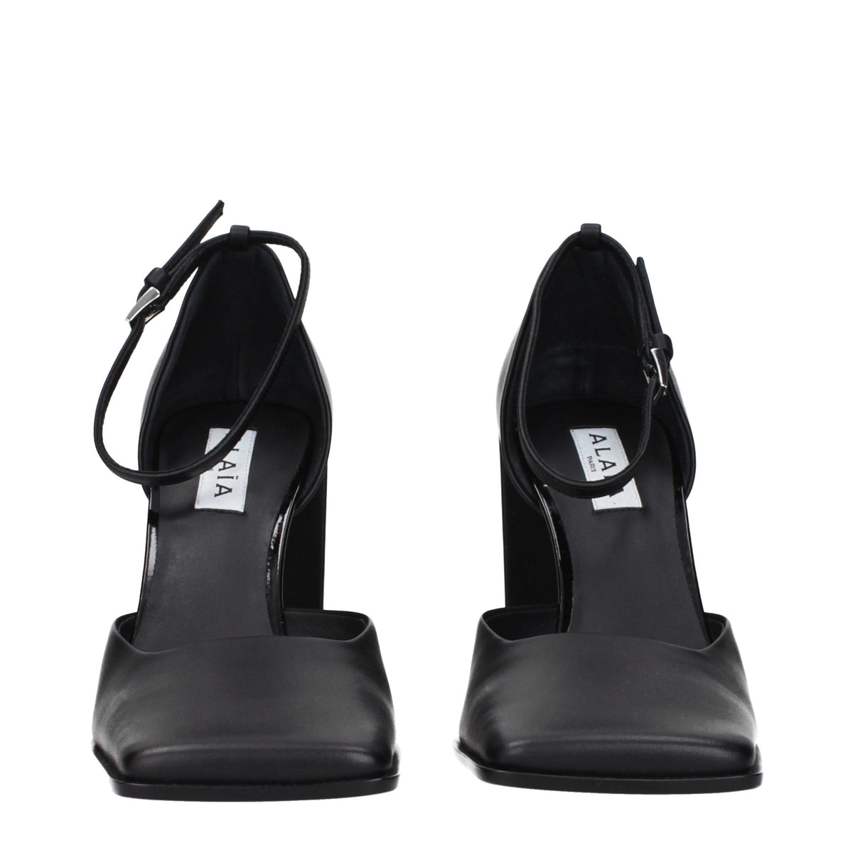 Alaïa Black Leather High Heel Pumps - Eljoys Fashion 