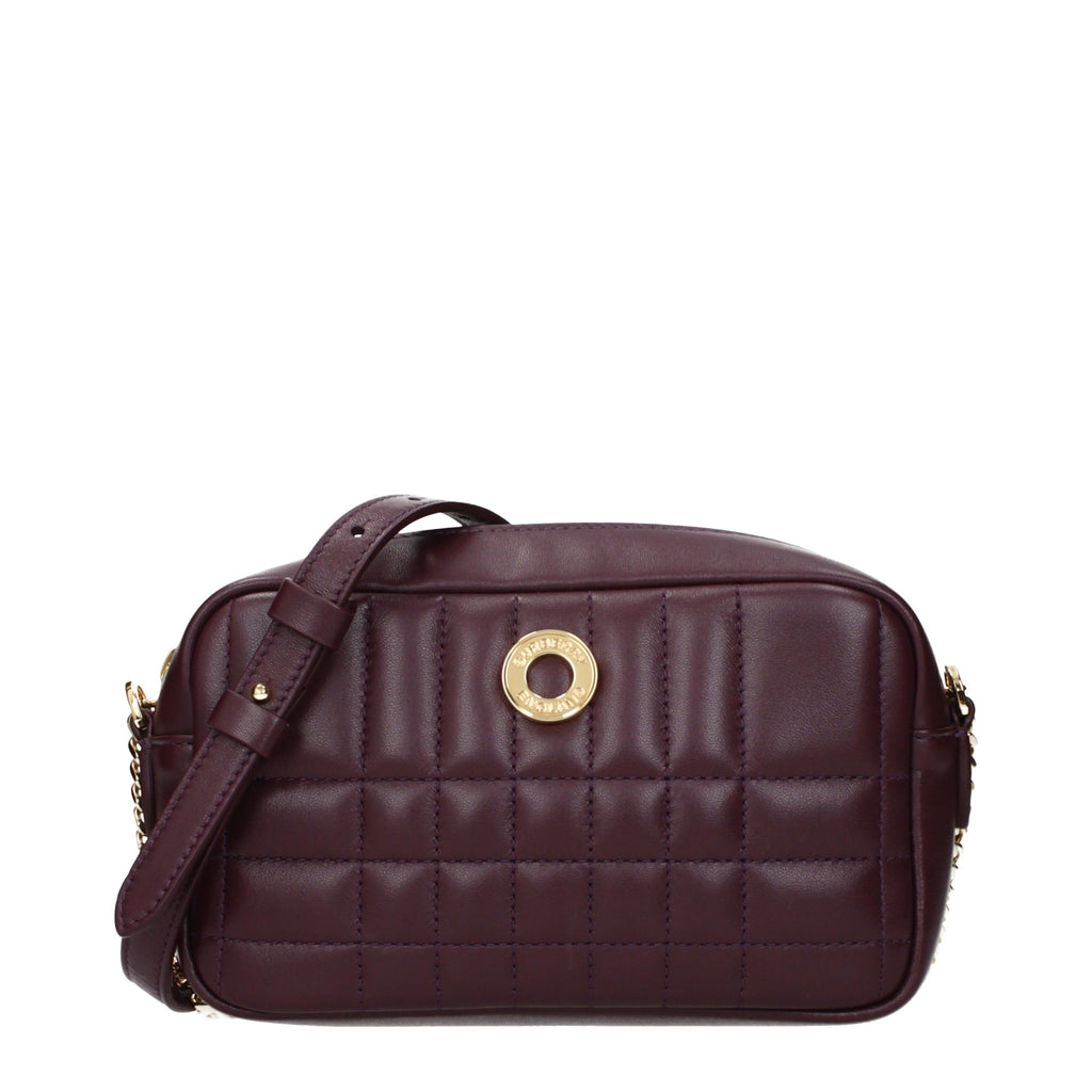 Burberry Red Leather Crossbody Bag - Eljoys Fashion 