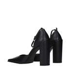 Alaïa Black Leather High Heel Pumps - Eljoys Fashion 