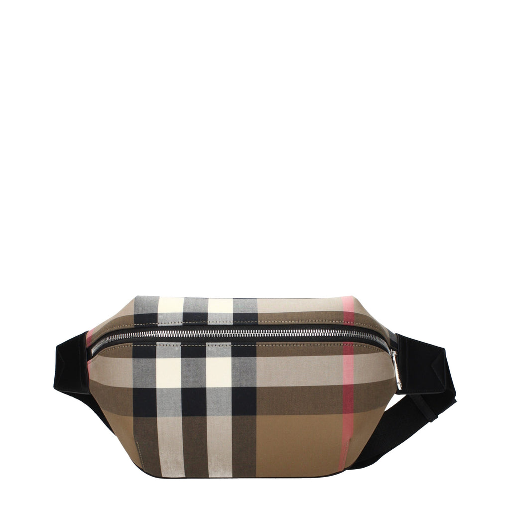 Burberry Beige Fabric Backpack - Eljoys Fashion 