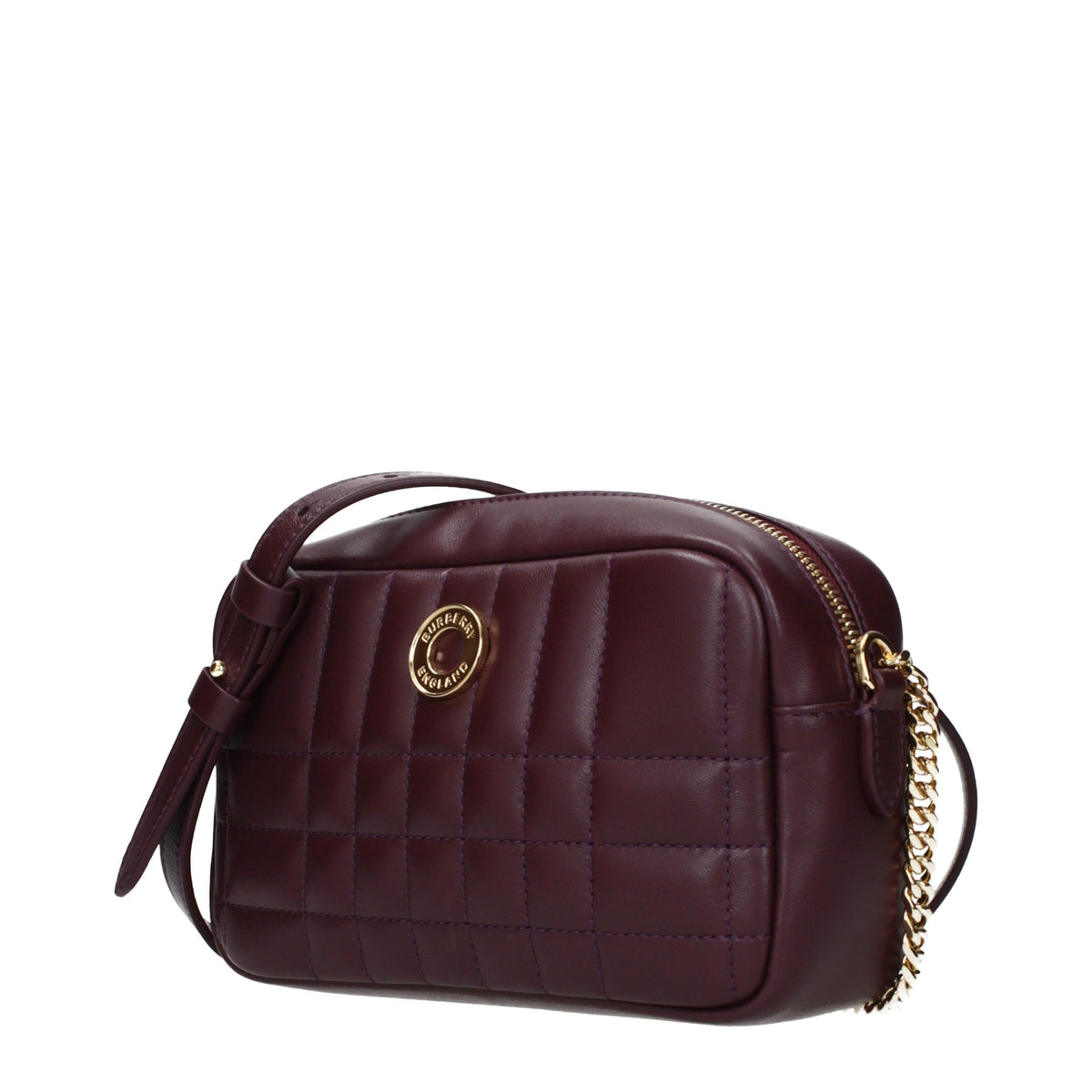 Burberry Red Leather Crossbody Bag - Eljoys Fashion 